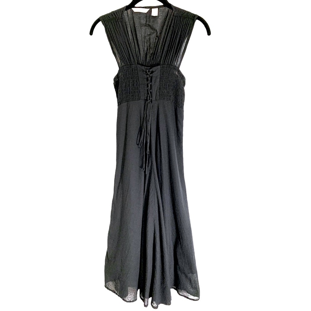 Derek Heart | NWOT Smocked Top Sundress Black Size Small